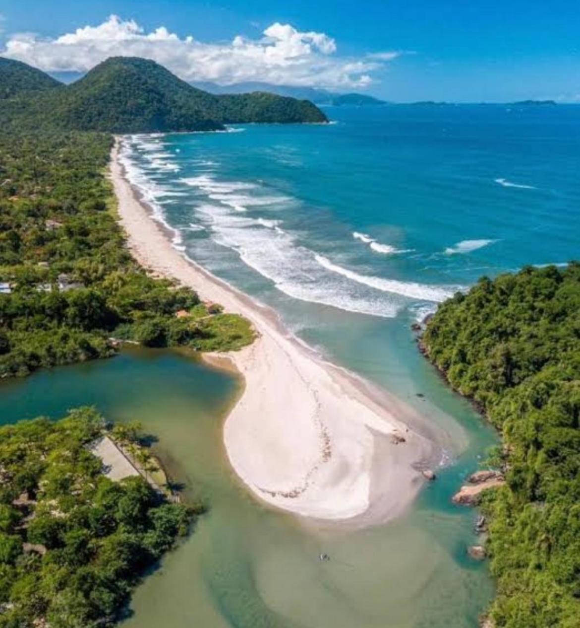 Casa Fiji - Suites Luxo - Praia De Itamambuca - Ao Lado Da Praia Ubatuba Eksteriør bilde
